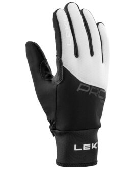 Dámské rukavice Leki PRC ThermoPlus Women Velikost rukavic: 6,5 / Barva: černá/bílá