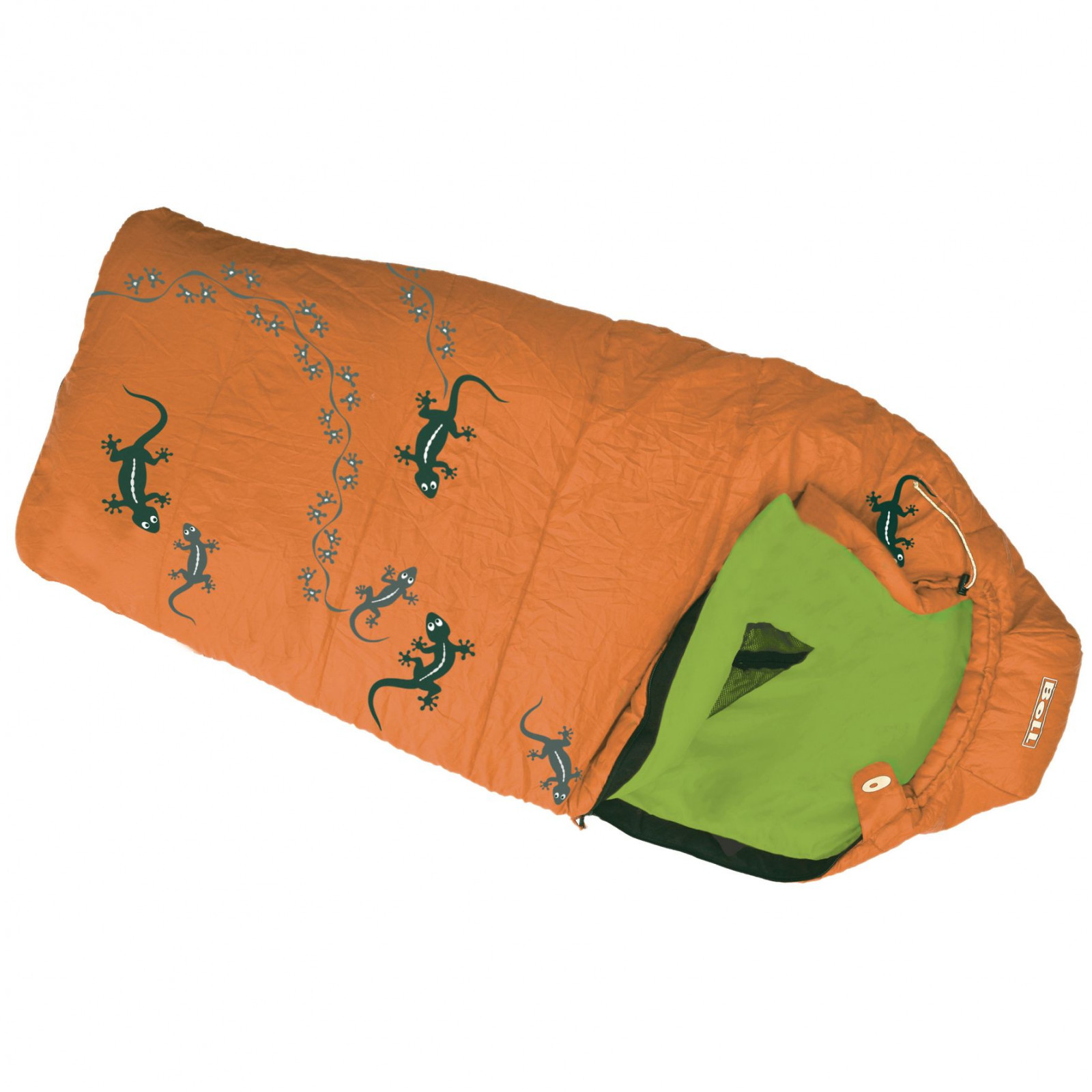 Dětský spacák Boll Patrol Lite Zip: Levý / Barva: oranžová