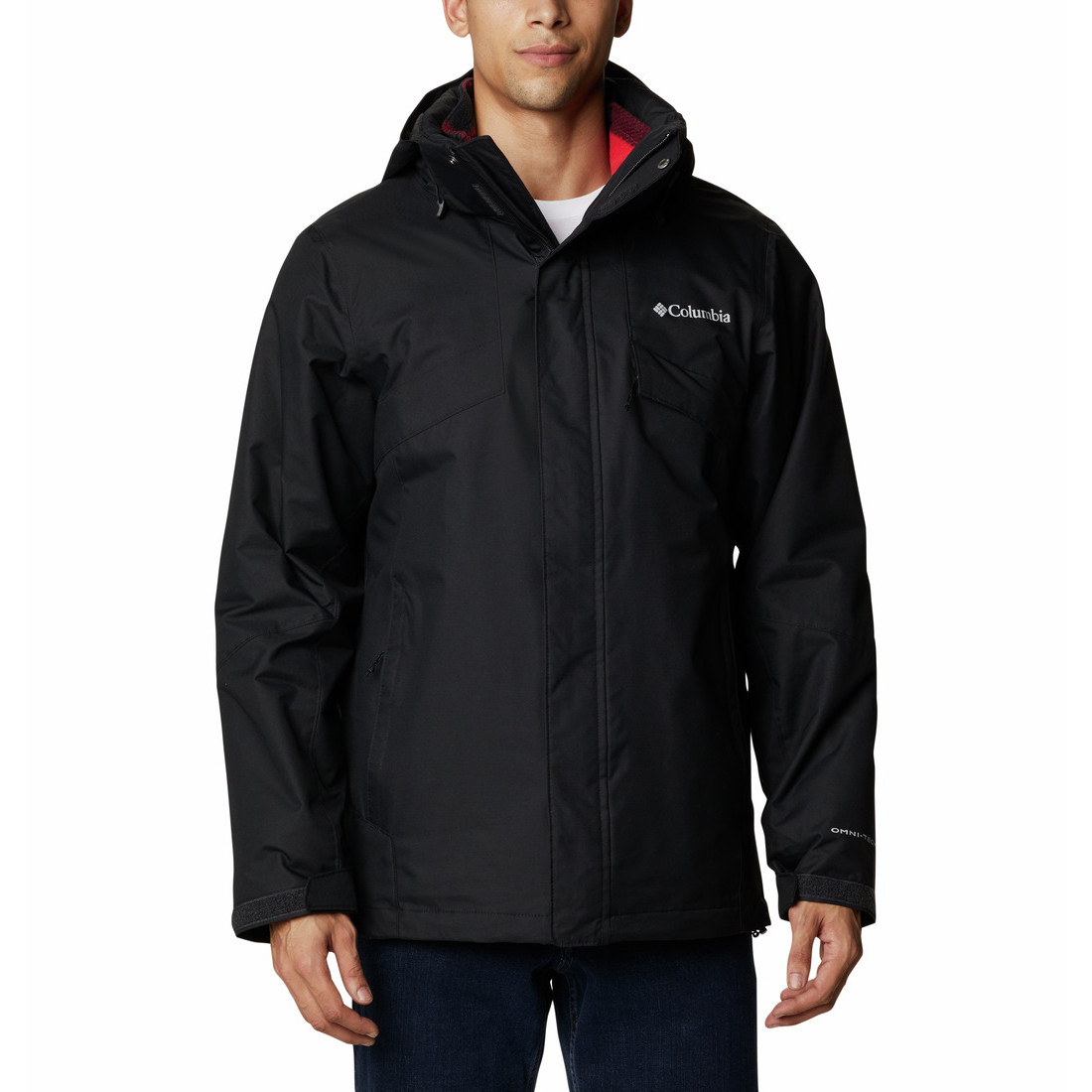 Pánská bunda Columbia Bugaboo™ II Fleece Interchange Jacket Velikost: XXL / Barva: černá