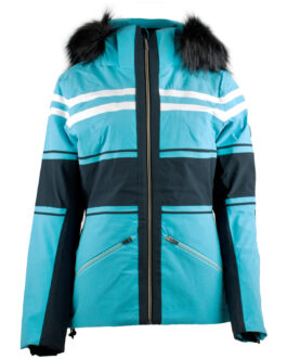 Dámská bunda Northfinder Wertinela Velikost: M / Barva: modrá/černá