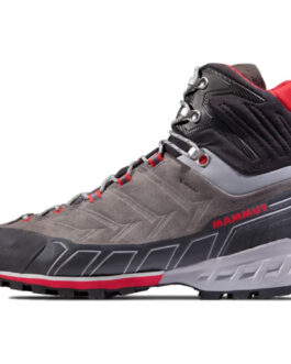 Pánské turistické boty Mammut Kento Tour High GTX Men Velikost bot (EU): 42 (2/3) / Barva: šedá/červená