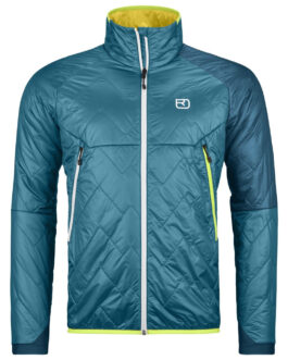 Pánská bunda Ortovox Swisswool Piz Vial Jacket M Velikost: XL / Barva: modrá