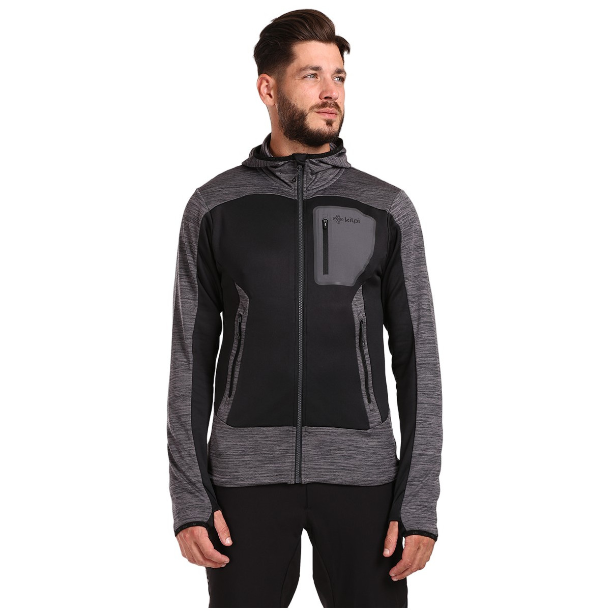 Pánská mikina Kilpi Freni-M Velikost: L / Barva: šedá