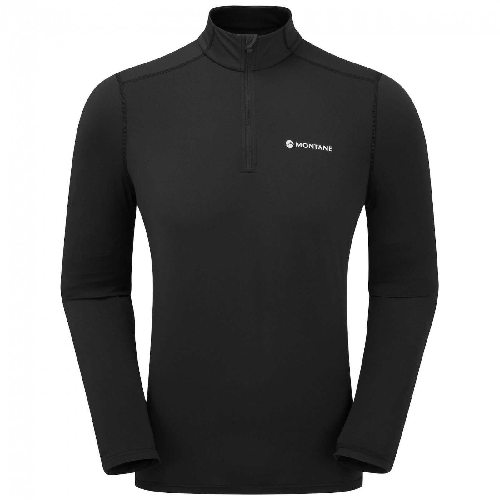 Pánské funkční triko Montane Dart Xt Zip Neck Velikost: L / Barva: černá