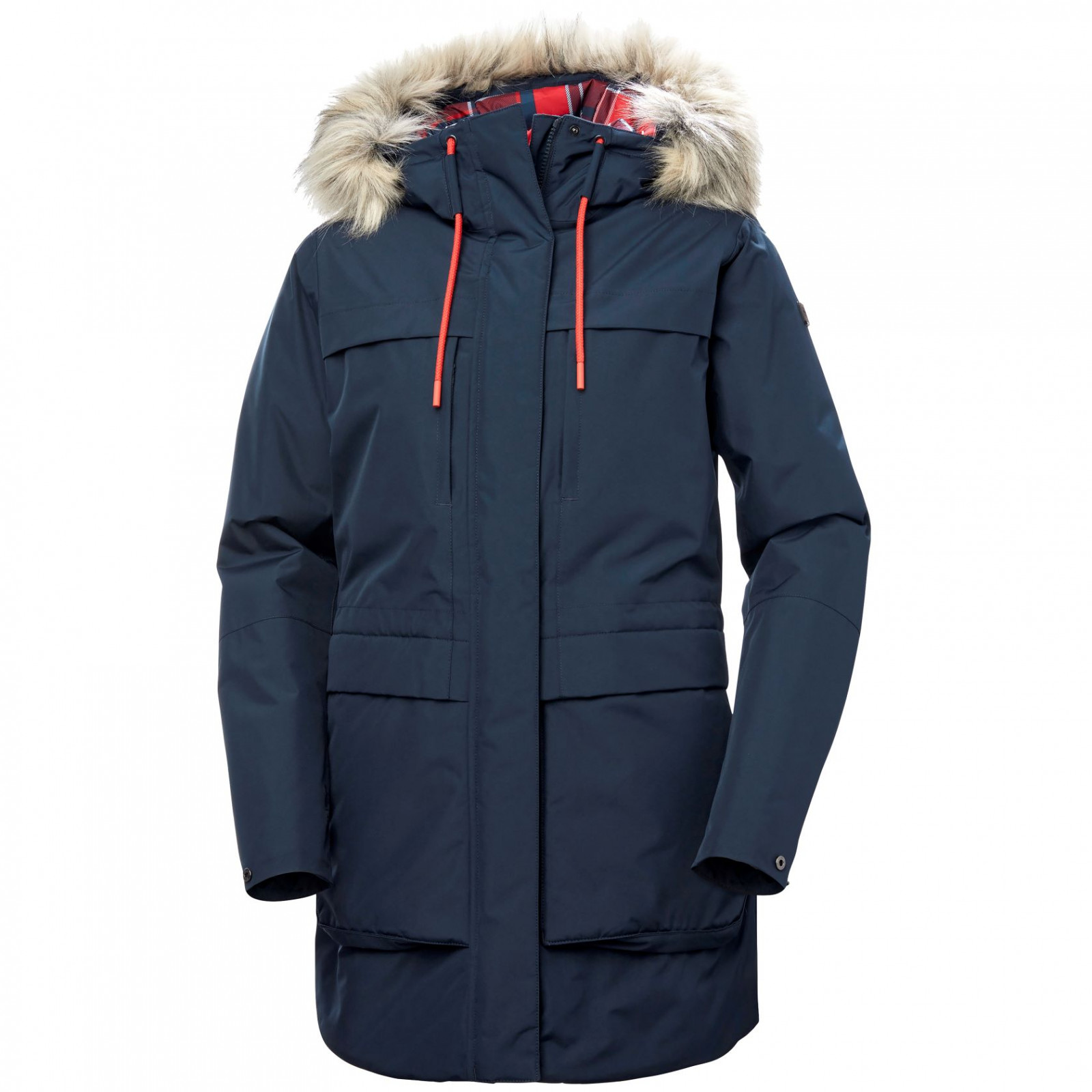 Dámská bunda Helly Hansen W Coastal Parka Velikost: M / Barva: modrá
