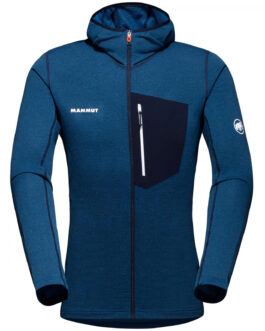 Pánská bunda Mammut Aenergy Light ML Hooded Jacket Men Velikost: M / Barva: světle modrá