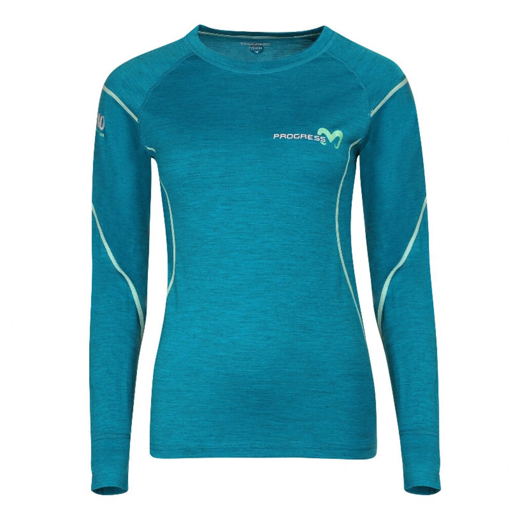 Dámské funkční triko Progress MW NDRZ Velikost: L / Barva: tmavě zelená