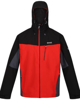 Pánská bunda Regatta Birchdale Velikost: XXXL / Barva: černá/červená