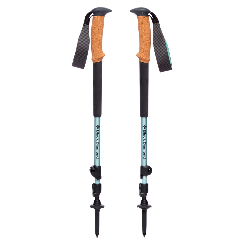 Dámské trekové hole Black Diamond Trail Cork Barva: modrá