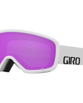 Dětské lyžařské brýle Giro Stomp White Wordmark Amber Pink Barva obrouček: bílá