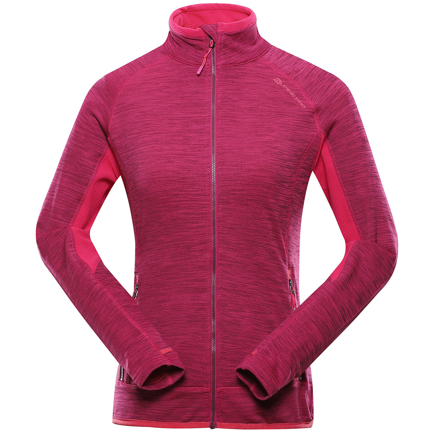 Dámská funkční mikina Alpine Pro Onneca Velikost: S / Barva: červená