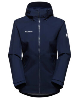 Dámská bunda Mammut Convey Tour HS Hooded Jacket Women Velikost: S / Barva: modrá