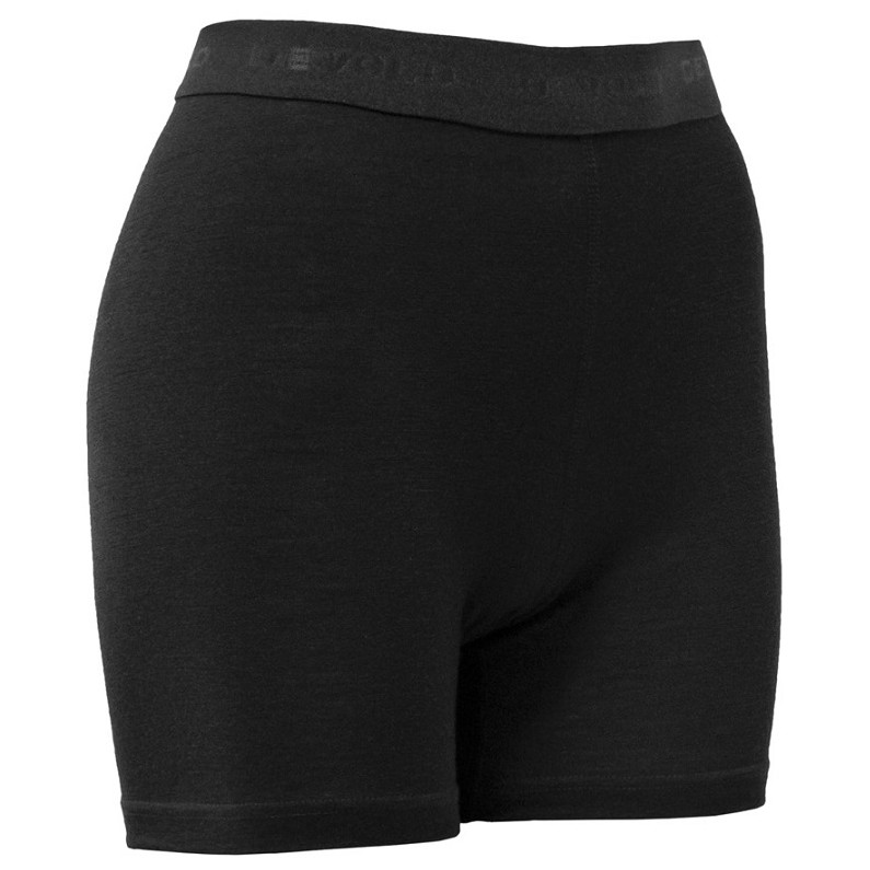 Dámské funkční boxerky Devold Jakta Merino 200 Boxer Velikost: M / Barva: černá