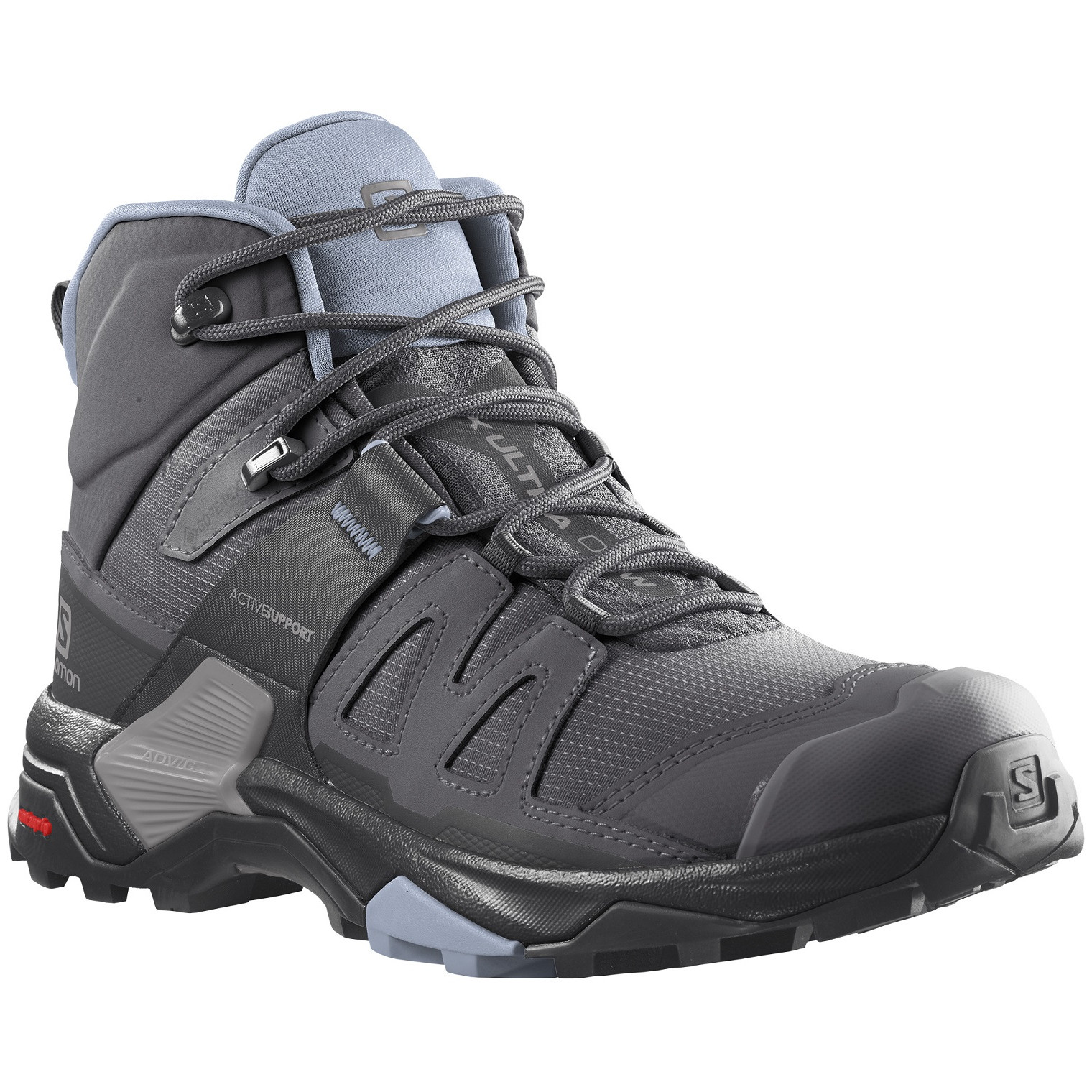 Dámské boty Salomon X Ultra 4 Mid Gore-Tex W Velikost bot (EU): 41 (1/3) / Barva: šedá/modrá
