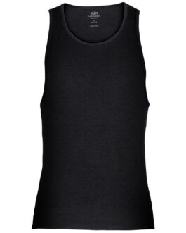 Pánské funkční tílko Icebreaker Anatomica Tank Velikost: L / Barva: černá