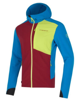 Pánská bunda La Sportiva Descender Storm Jkt M Velikost: L / Barva: červená