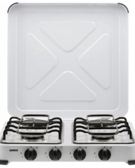 Plynový vařič Gimeg Čtyřplotýnkový plynový vařič Barva: bílá