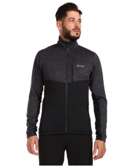 Pánská funkční mikina Kilpi Erin-M Velikost: XXL / Barva: černá