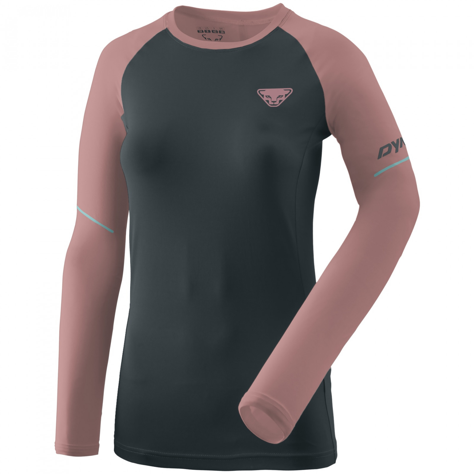 Dámské triko Dynafit Alpine Pro Long Sleeve Shirt Women Velikost: L / Barva: růžová/zelená