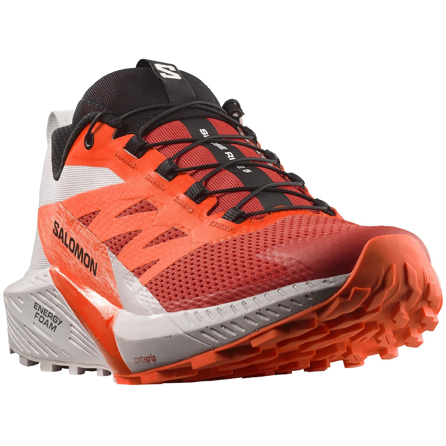 Pánské běžecké boty Salomon Sense Ride 5 Velikost bot (EU): 46 (2/3) / Barva: červená