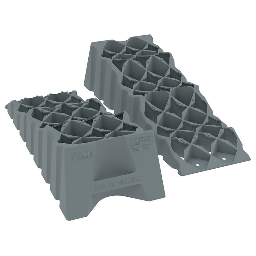 Vyrovnávací klíny Fiamma Kit Level Up Premium Barva: šedá