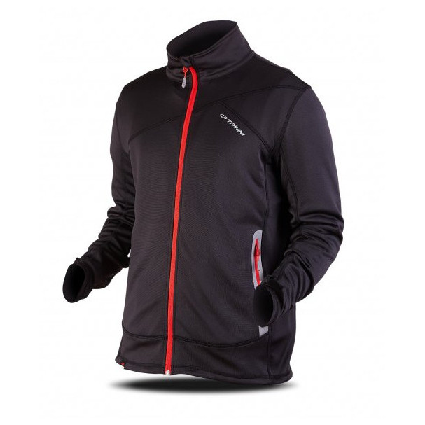 Pánská mikina Trimm Echo Velikost: L / Barva: černá