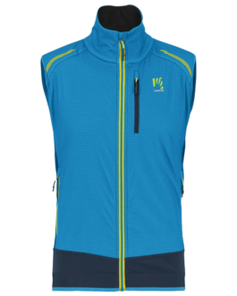 Pánská zimní vesta Karpos Alagna Plus Evo Vest Velikost: XL / Barva: modrá
