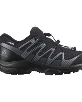 Juniorské boty Salomon Xa Pro V8 Cs Waterproof J Velikost bot (EU): 35 / Barva: černá
