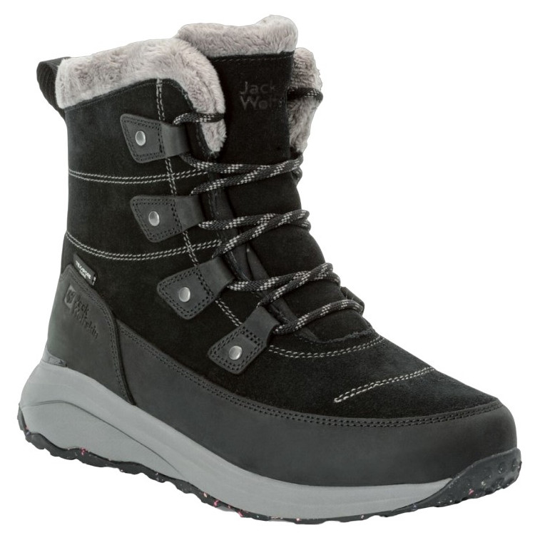 Dámské zimní boty Jack Wolfskin Dromoventure Texapore High W Velikost bot (EU): 40 / Barva: černá