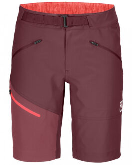 Dámské kraťasy Ortovox W’s Brenta Shorts Velikost: S / Barva: červená