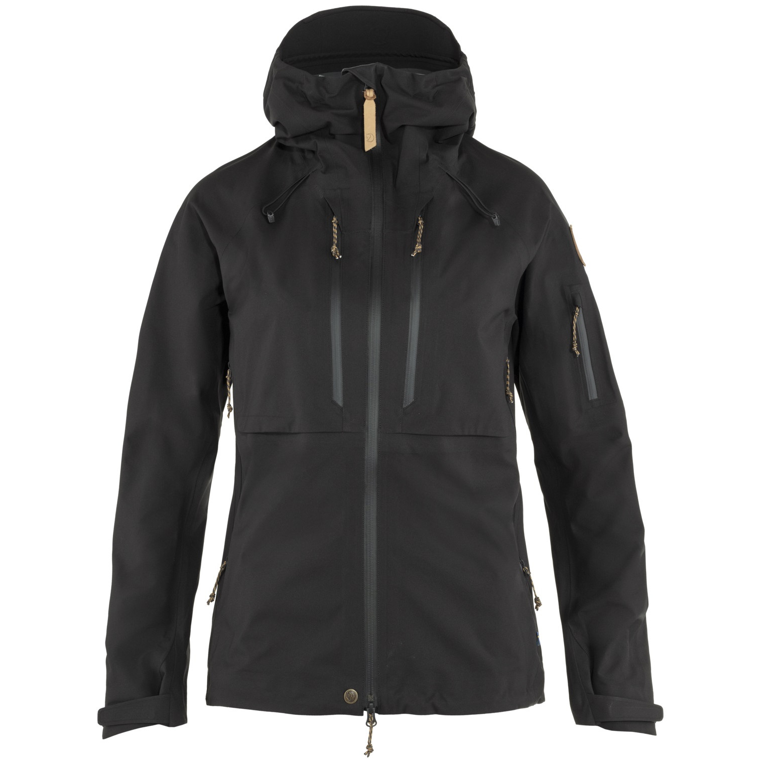 Dámská bunda Fjällräven Keb Eco-Shell Jacket W Velikost: S / Barva: černá