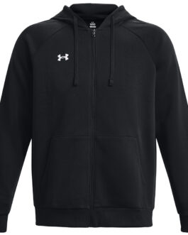 Pánská mikina Under Armour Rival Fleece FZ Hoodie Velikost: XL / Barva: černá