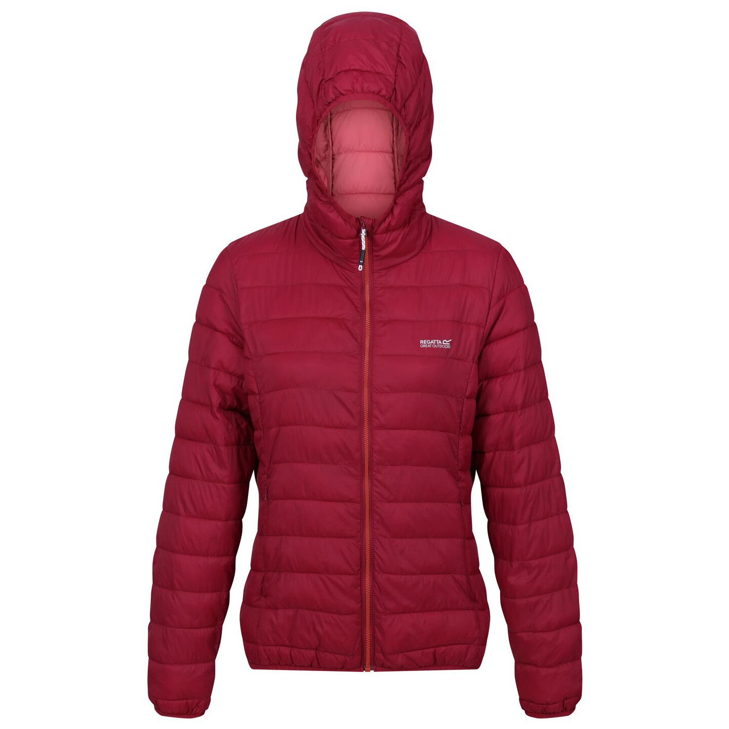 Dámská bunda Regatta Wmn Hooded Hillpack Velikost: M / Barva: červená