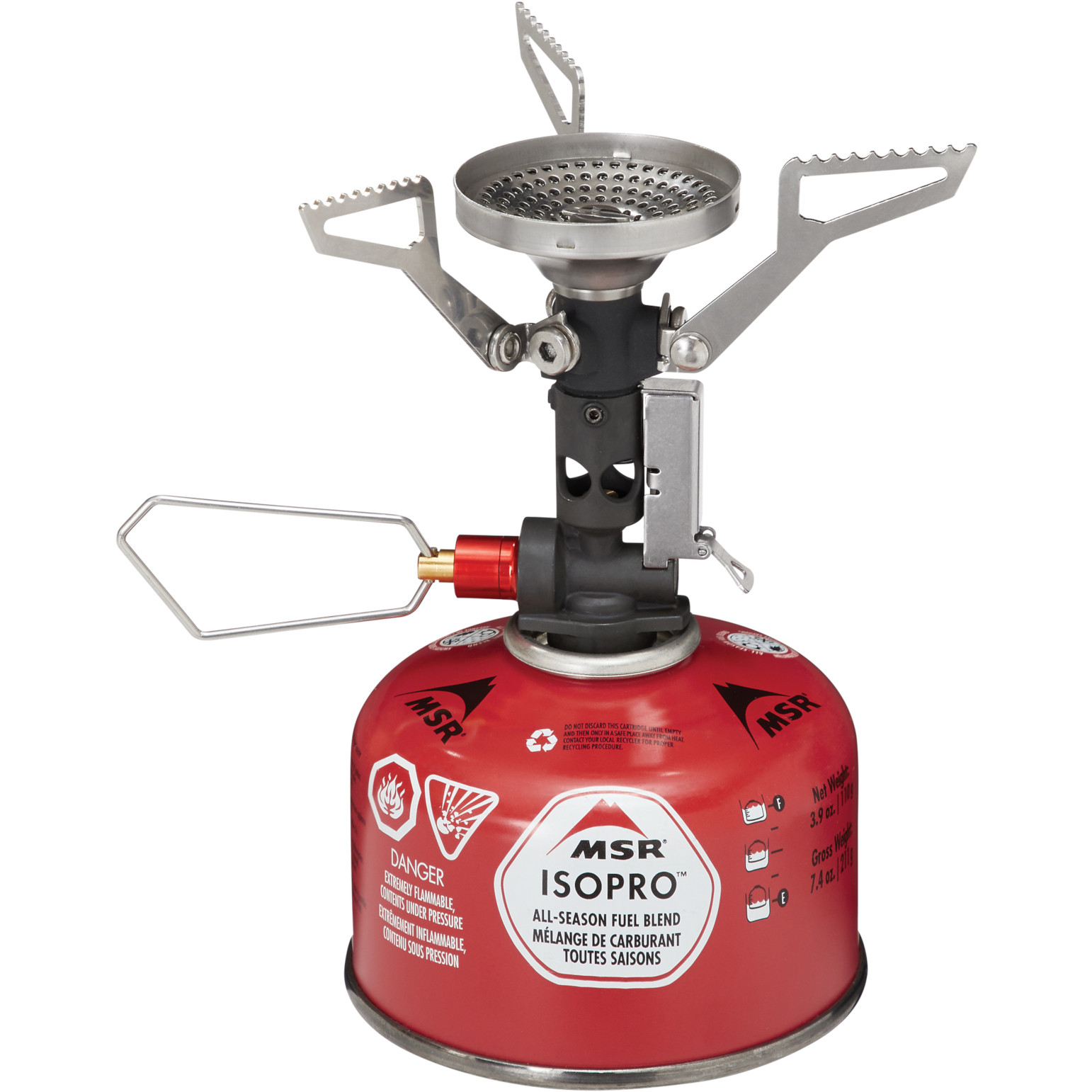 Vařič MSR Pocket Rocket DLX Barva: červená