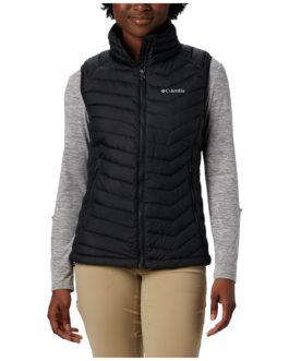 Dámská vesta Columbia Powder Lite™ Vest Velikost: M / Barva: černá