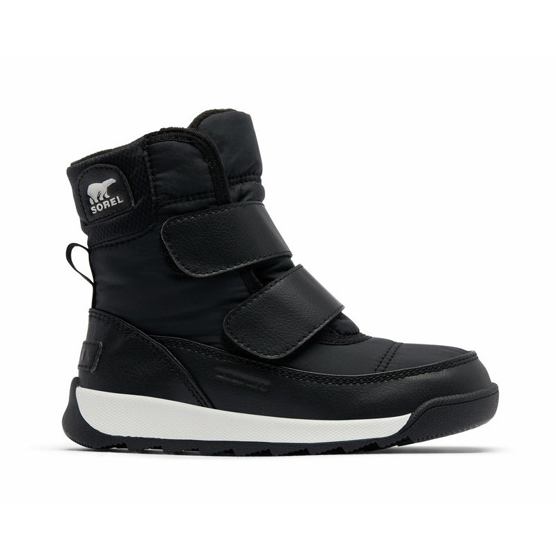Dětské zimní boty Sorel CHILDRENS WHITNEY™ II STRAP WP Velikost bot (EU): 28 / Barva: černá