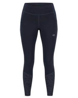 Dámské legíny Kari Traa Vilde Thermal Tights Velikost: XL / Barva: tmavě modrá