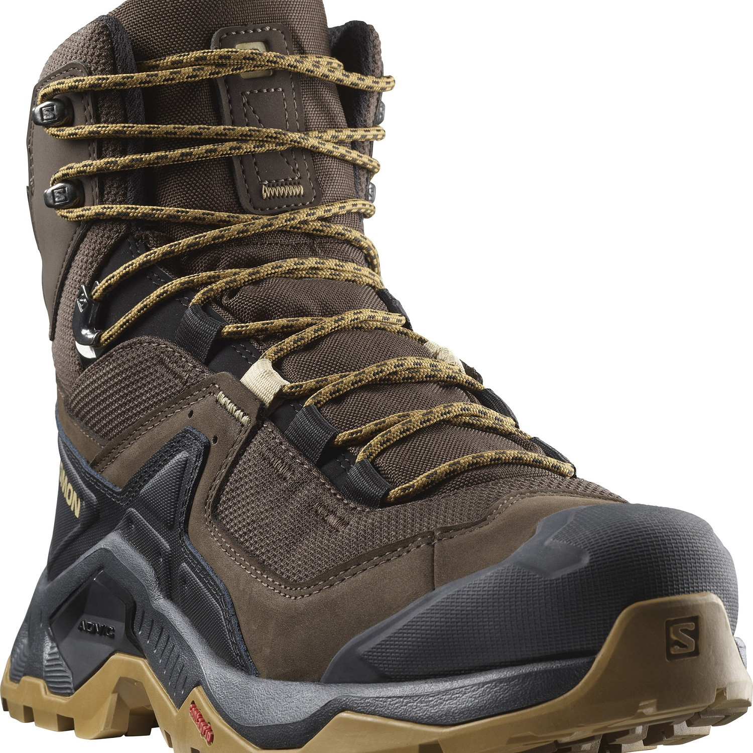 Pánské turistické boty Salomon Quest Element Gore-Tex Velikost bot (EU): 47 (1/3) / Barva: černá/hnědá