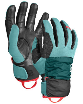 Dámské rukavice Ortovox Tour Pro Cover Glove W Velikost rukavic: L / Barva: světle modrá