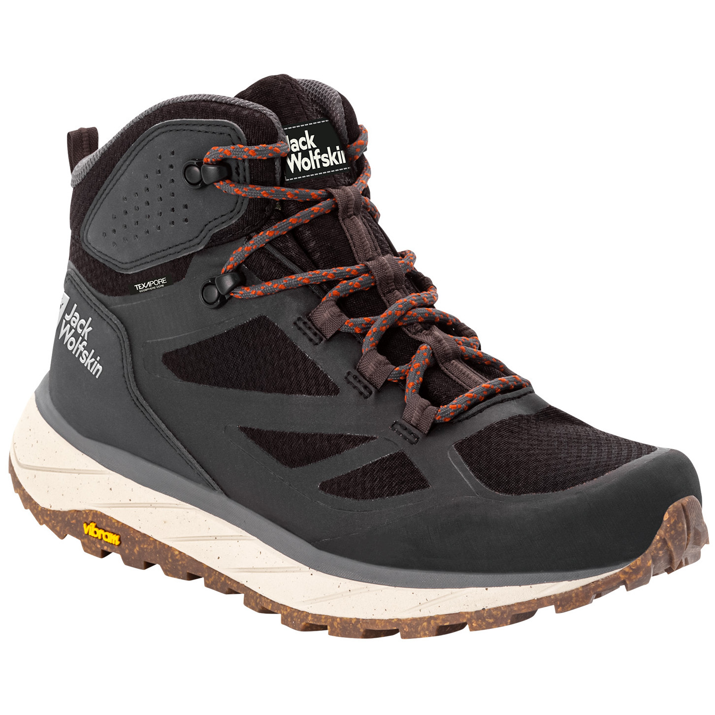 Pánské zimní boty Jack Wolfskin Terraventure Urban Mid M 2022 Velikost bot (EU): 43 / Barva: černá