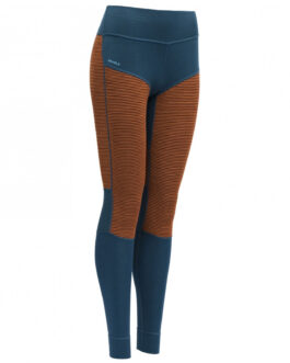 Dámské spodky Devold Tuvegga Sport Air Long Johns Velikost: M / Barva: modrá/oranžová