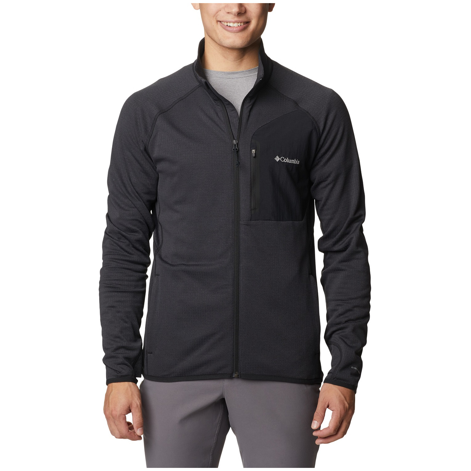 Pánská mikina Columbia Triple Canyon™ Full Zip Velikost: XXL / Barva: černá